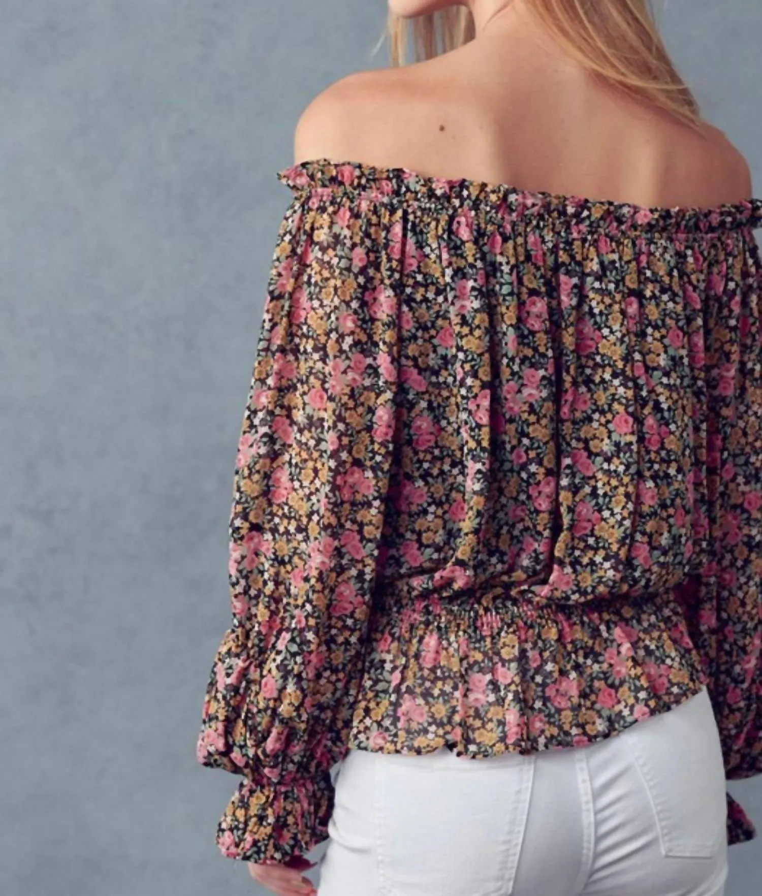 &Merci - Off the Shoulder Floral Top