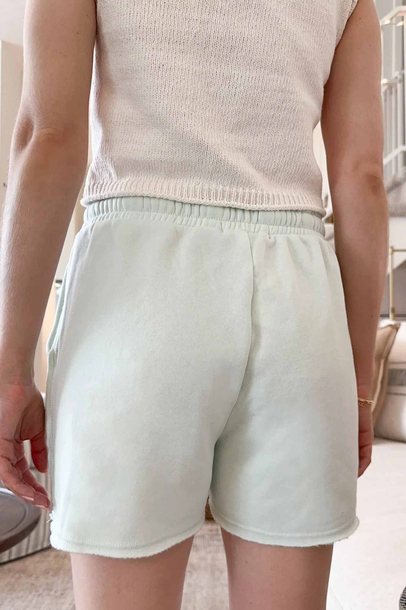 Beach House Shorts in Mint