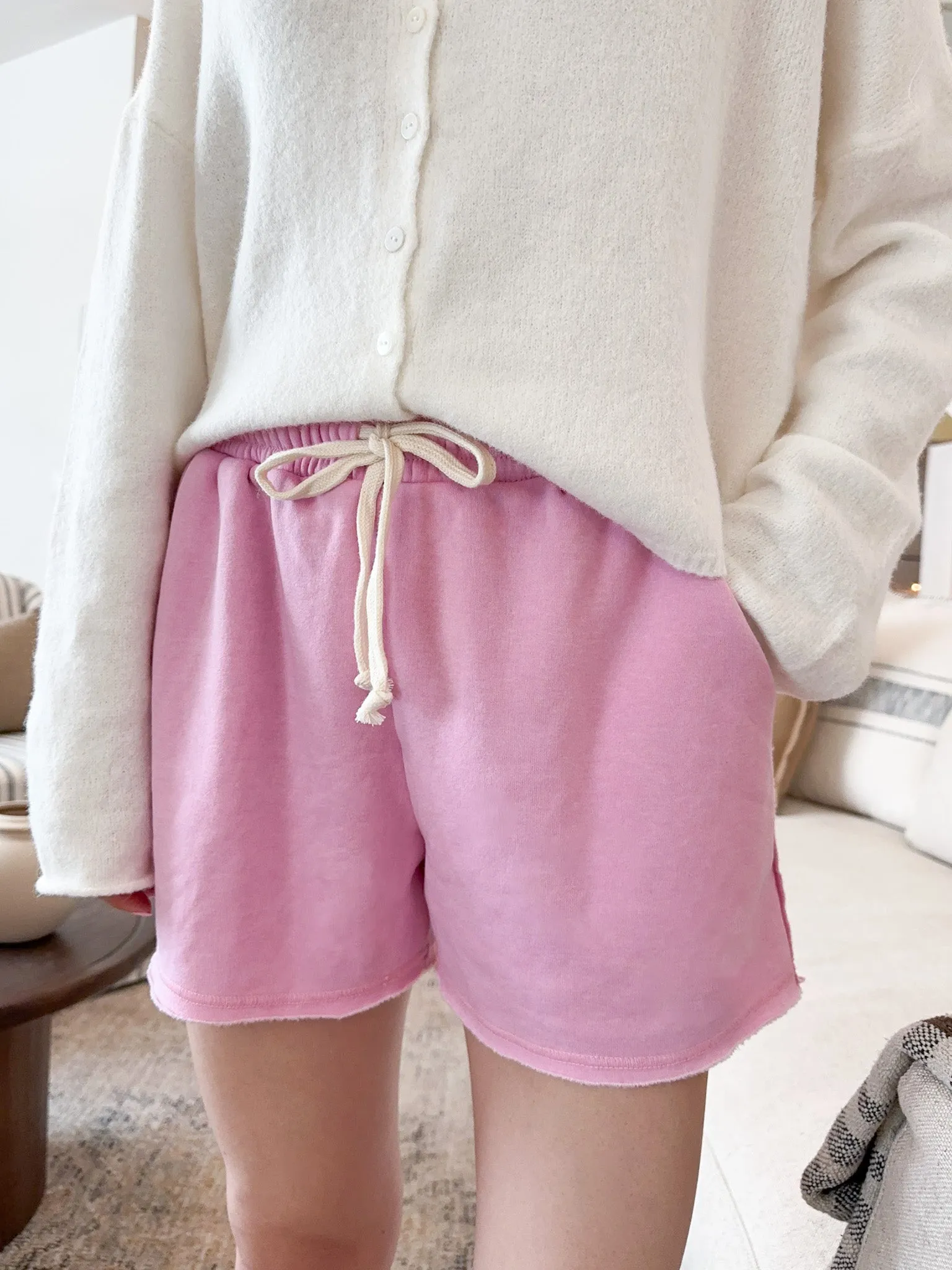 Beach House Shorts in Pink