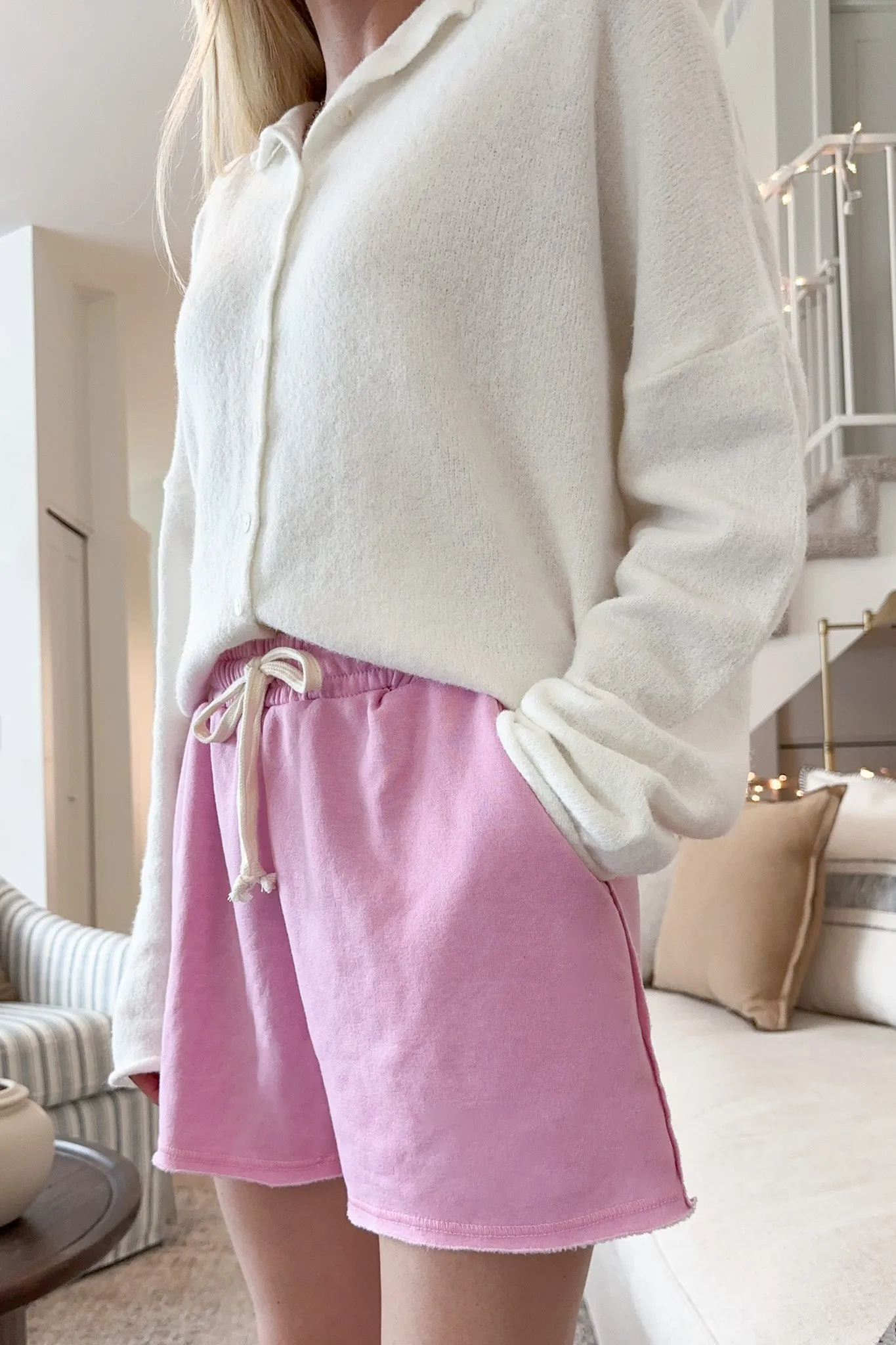 Beach House Shorts in Pink