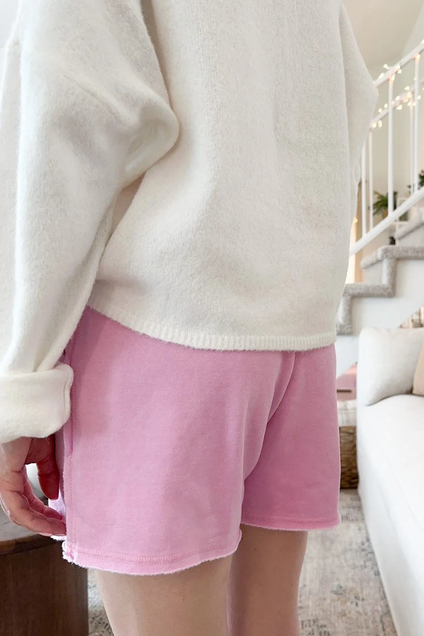 Beach House Shorts in Pink