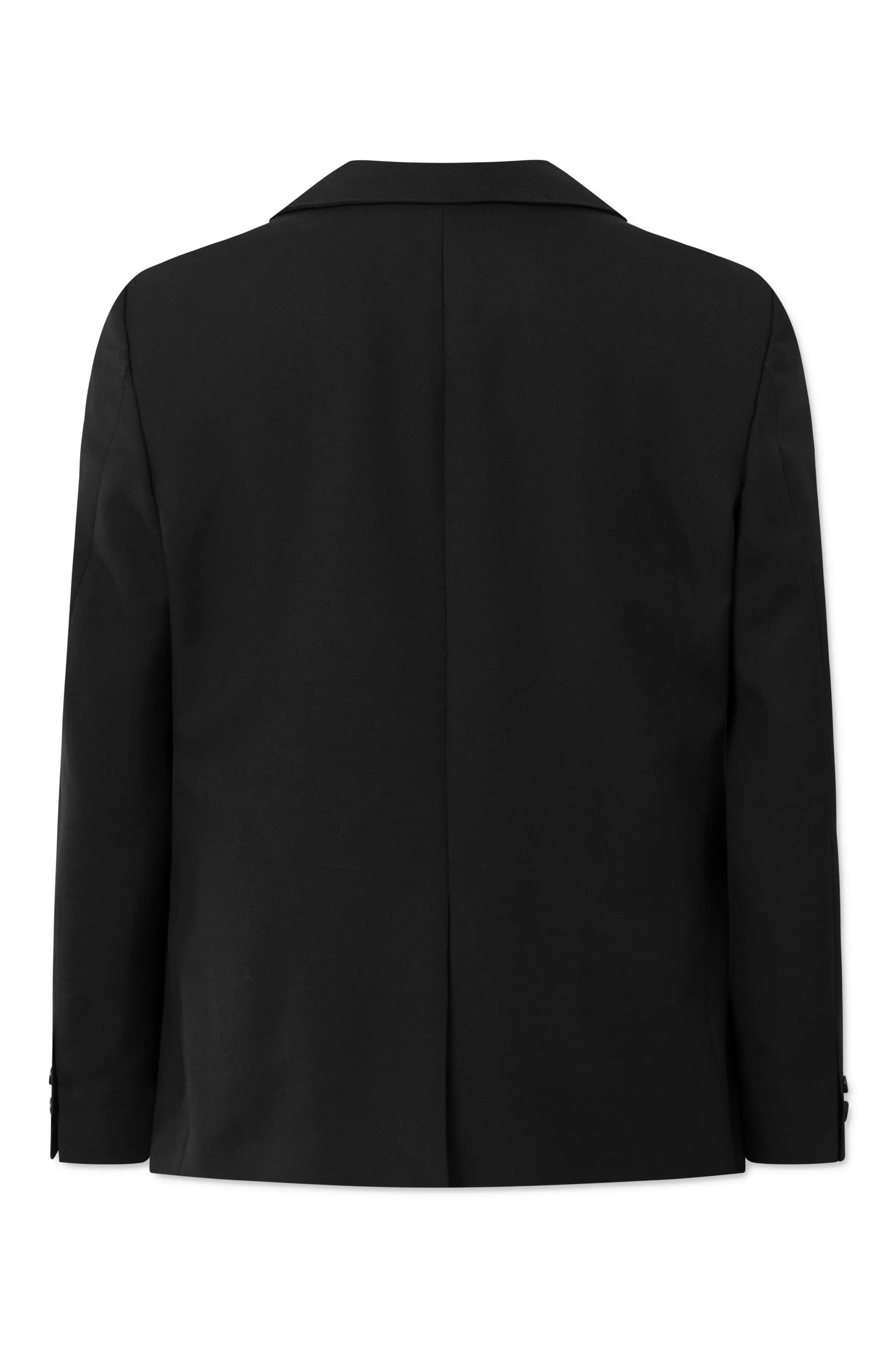 CASPIAN WOOL SUITING - BLACK