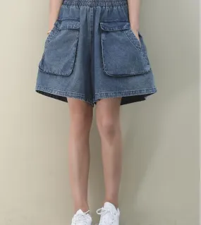 Denim Summer Women Cotton Shorts