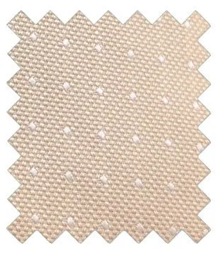 Dotty Ivory Wedding Swatch