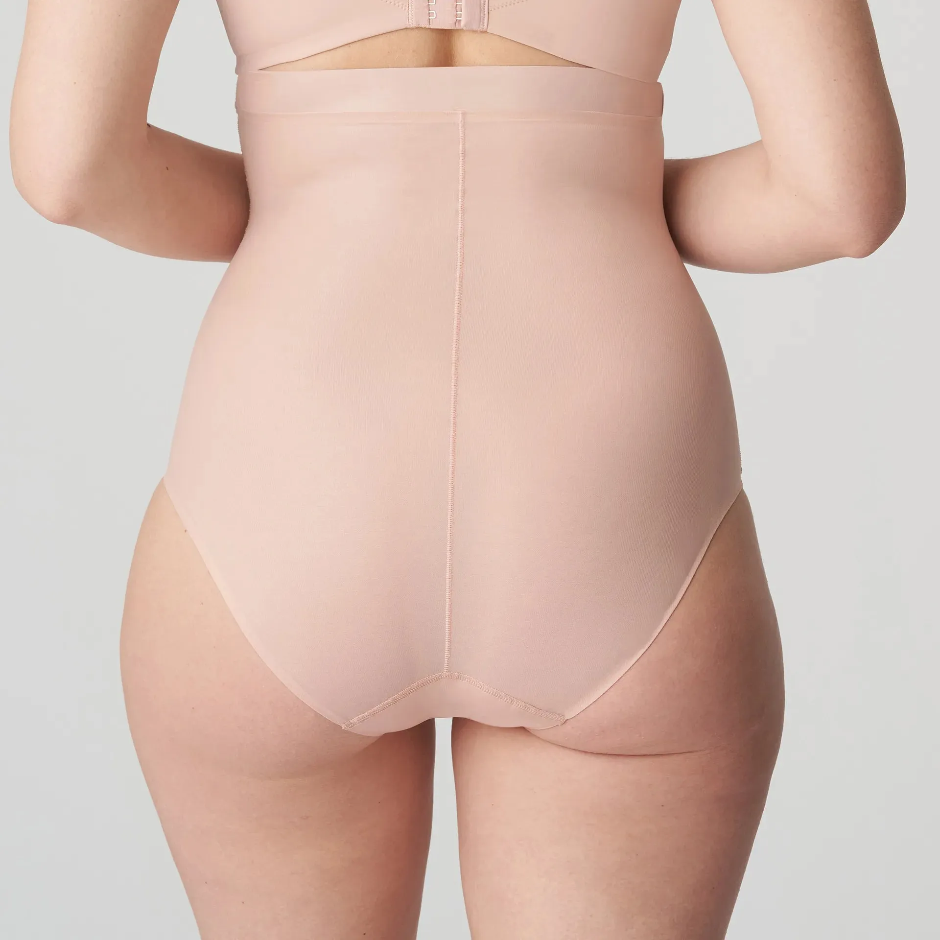 Figuras High Waist Brief - Powder rose