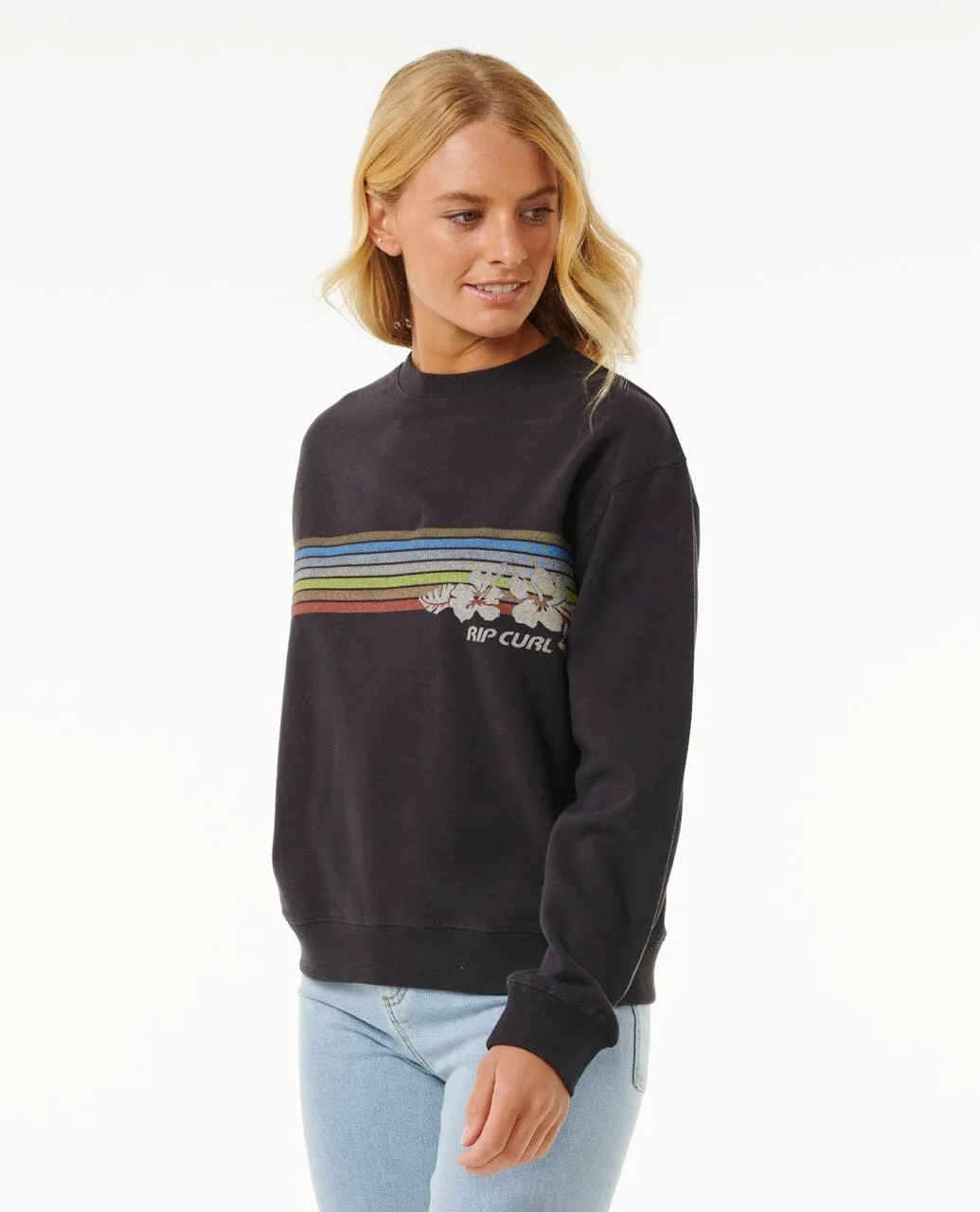 Hoffman Relaxed Crew - Washed Black