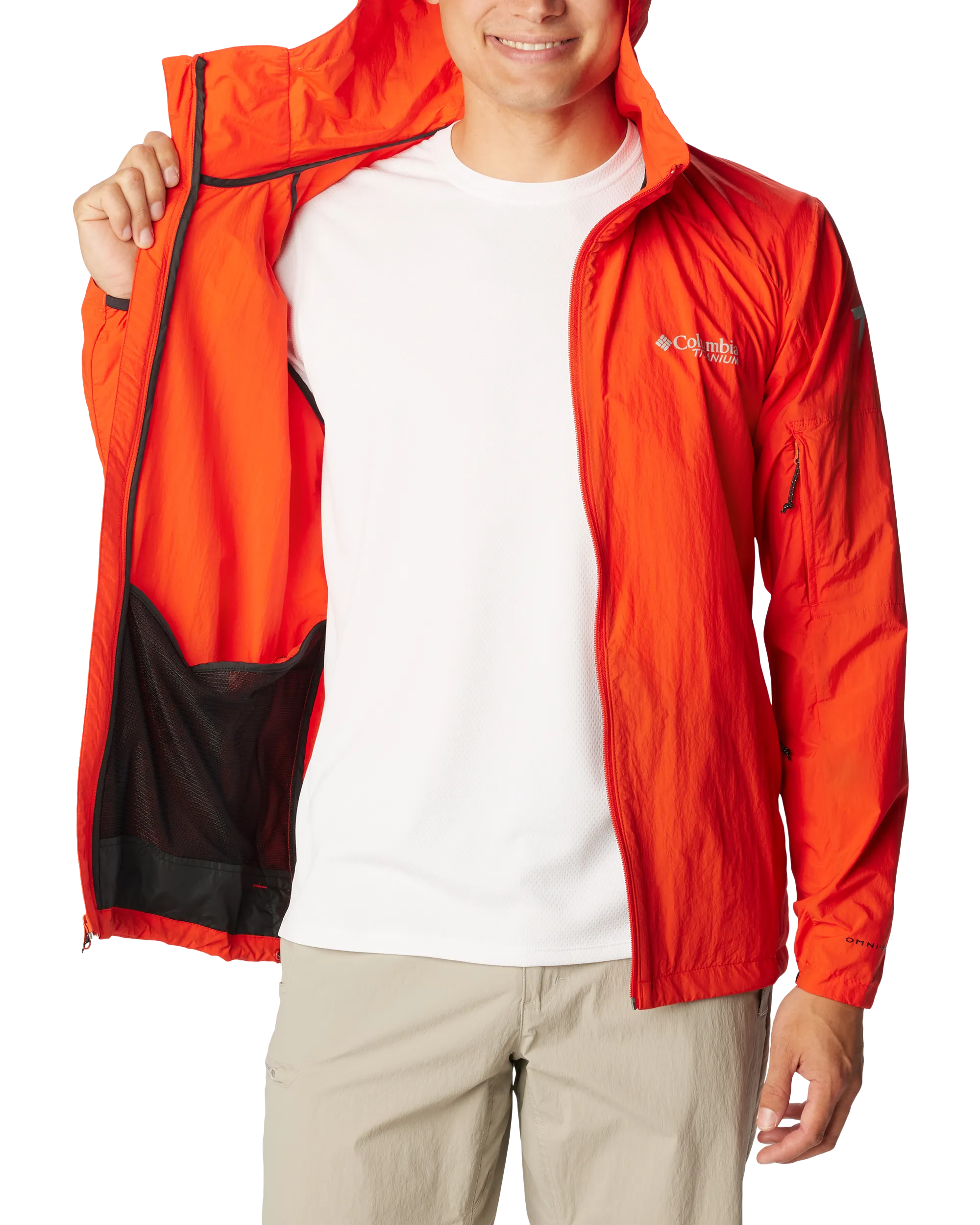 Loop Trail II Windbreaker Jacket in Spicy
