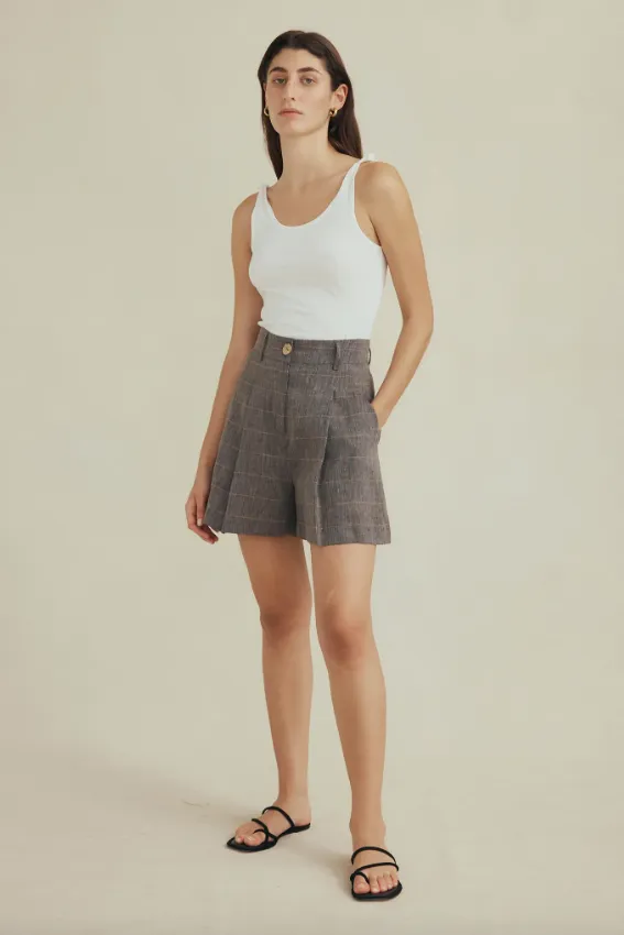 Marion Short Plaid