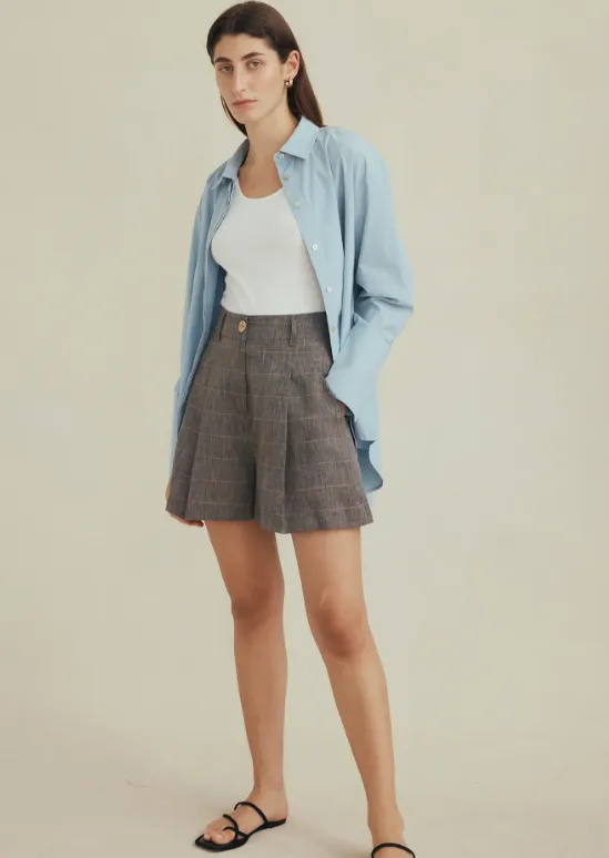 Marion Short Plaid