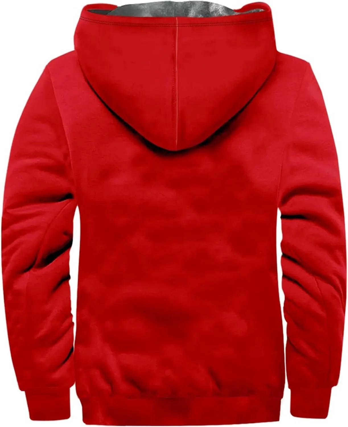 Men's Lightweight Novelty Coats Long Sleeve Zipper Hooded Relaxed Coat Hiking Jackets for Men