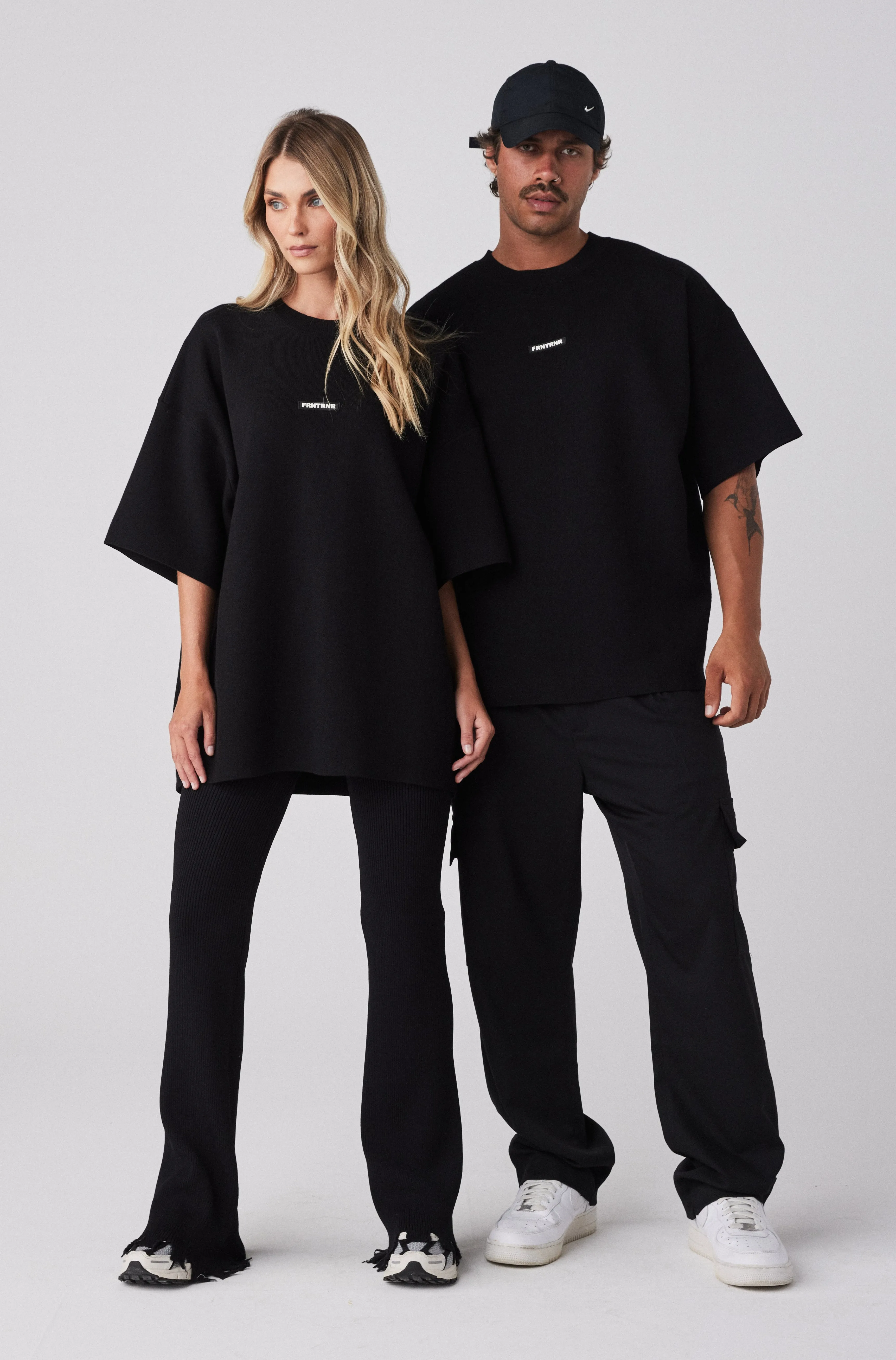 Milano Knit Tee - Black