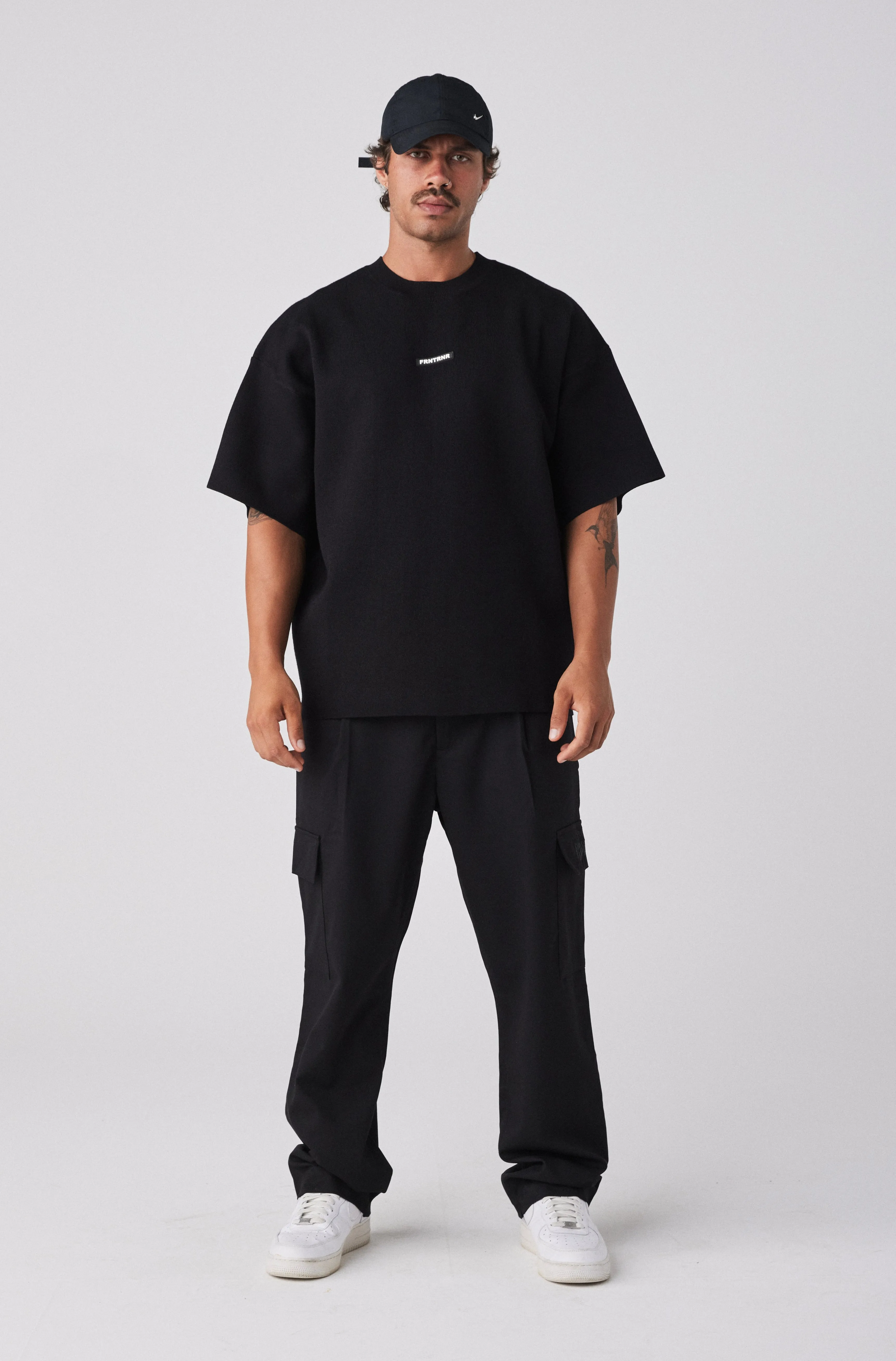 Milano Knit Tee - Black