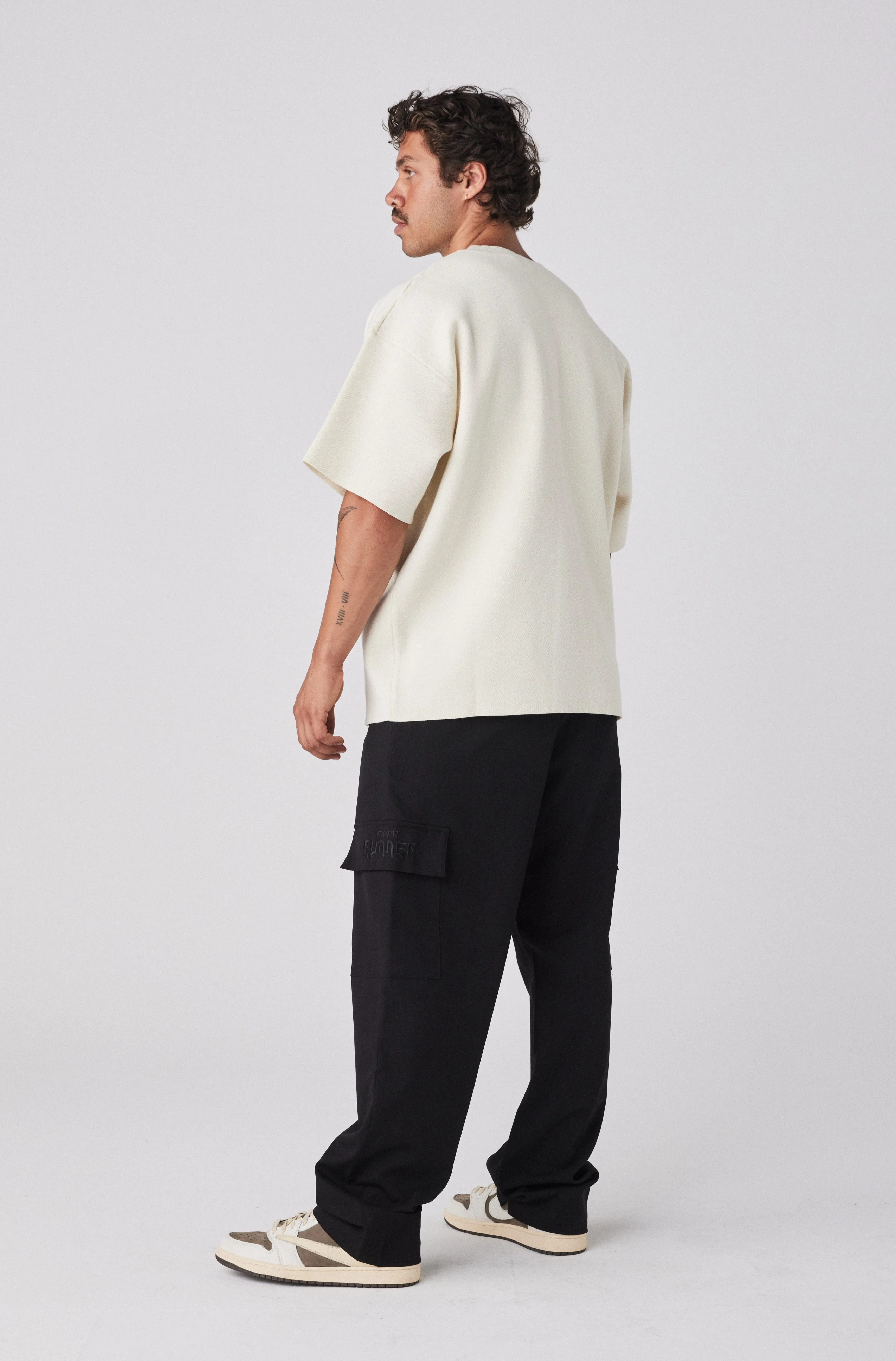 Milano Knit Tee - Vanilla