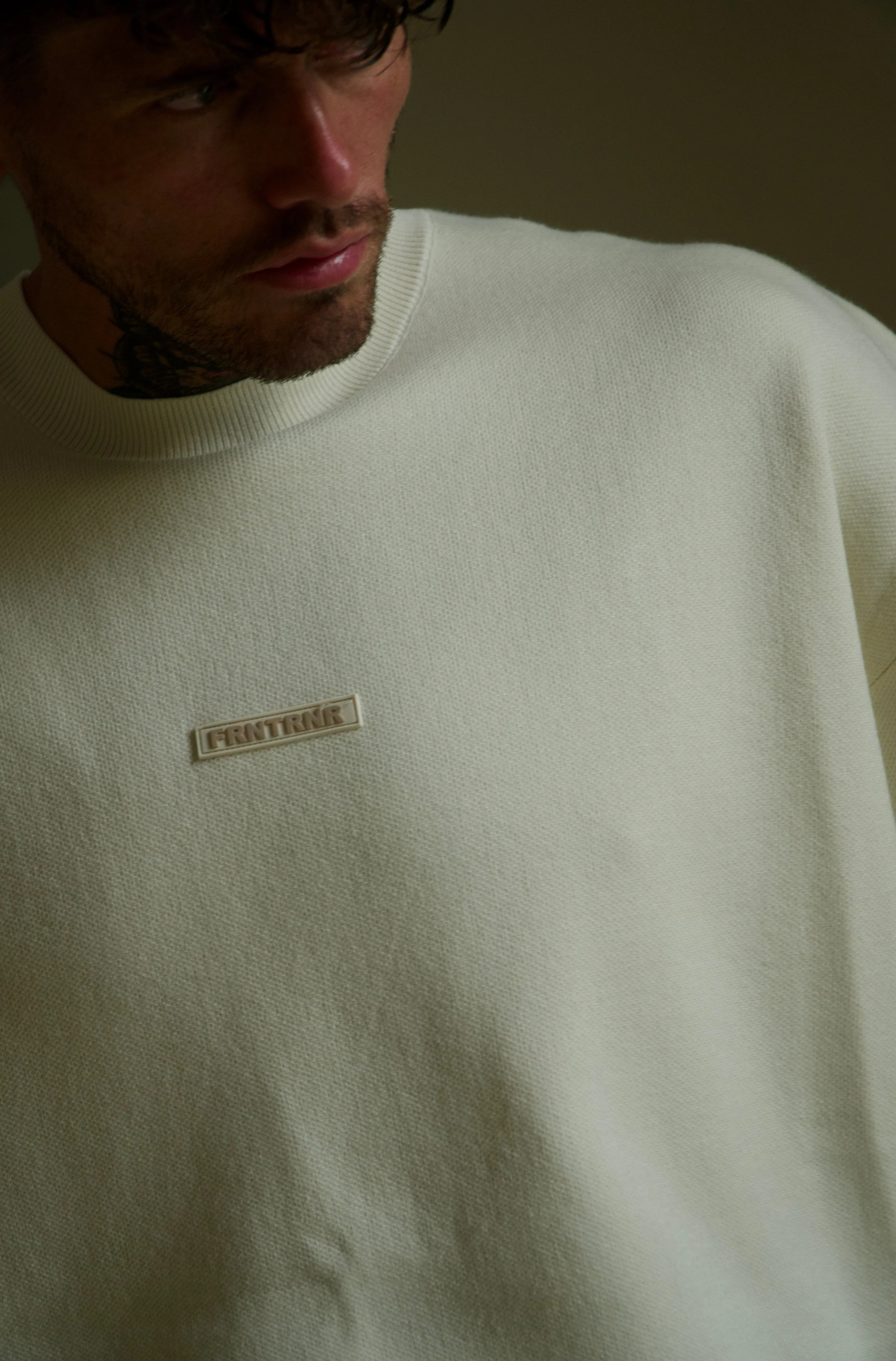Milano Knit Tee - Vanilla
