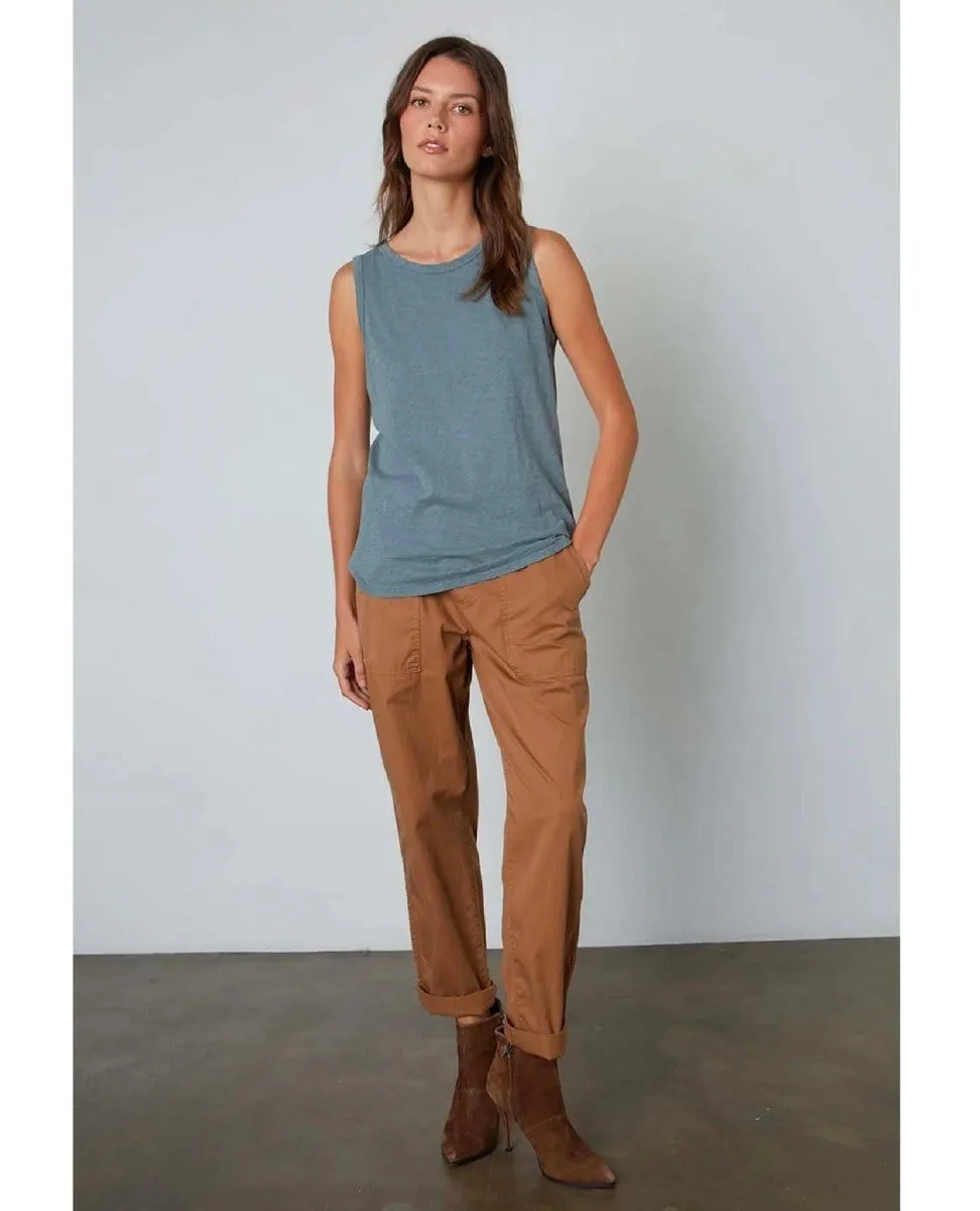 Misty Drawstring Pant Sepia
