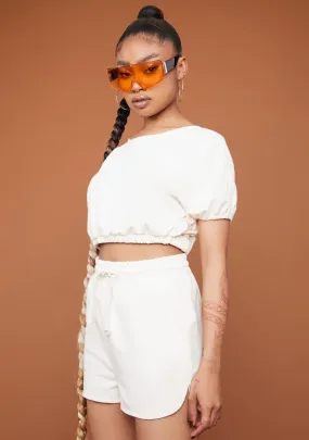 Nude Always Winnin' Lounge Shorts Set