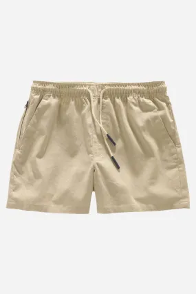 OAS Beige Linen Shorts