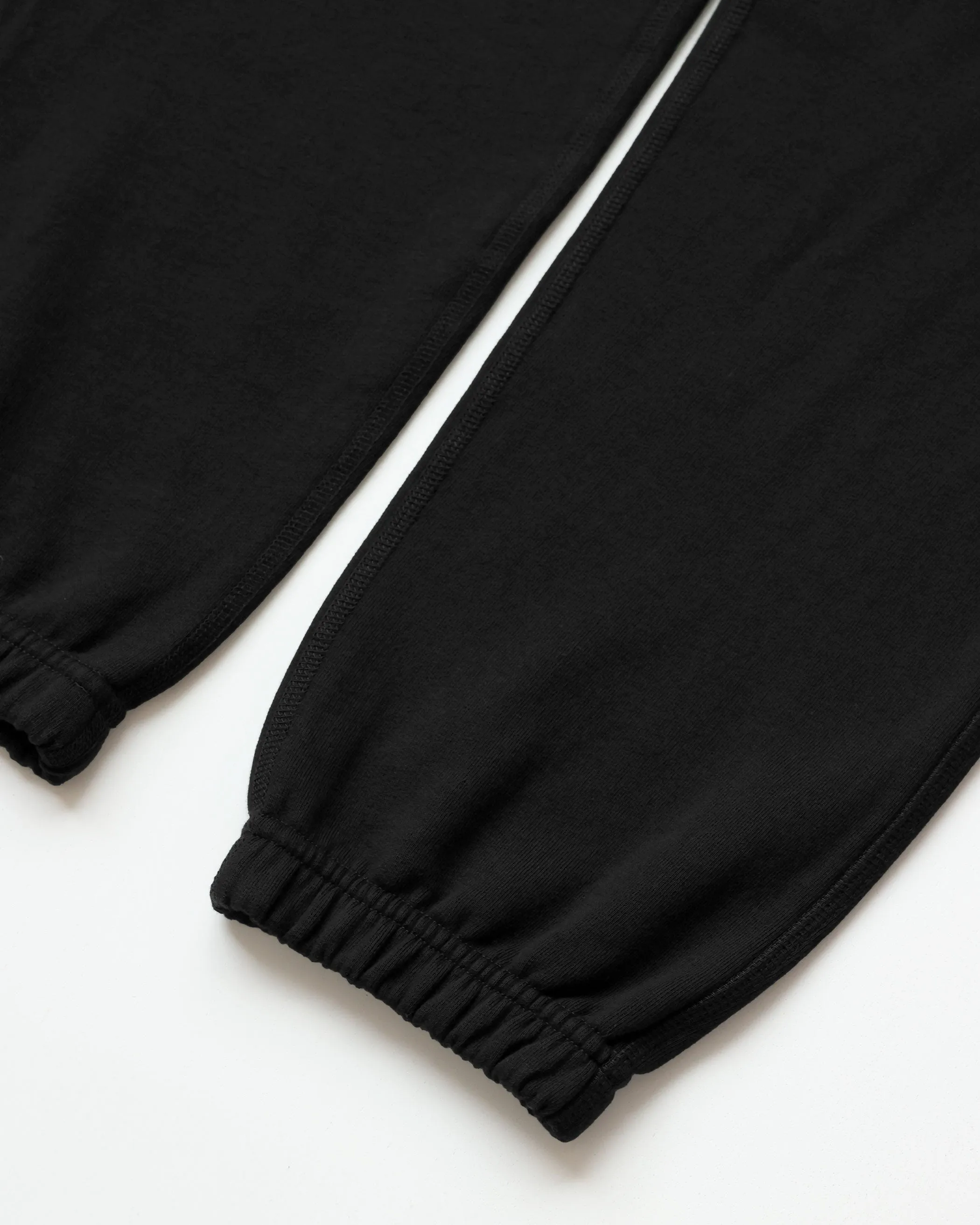 Relaxed French Terry Sweatpant Black
