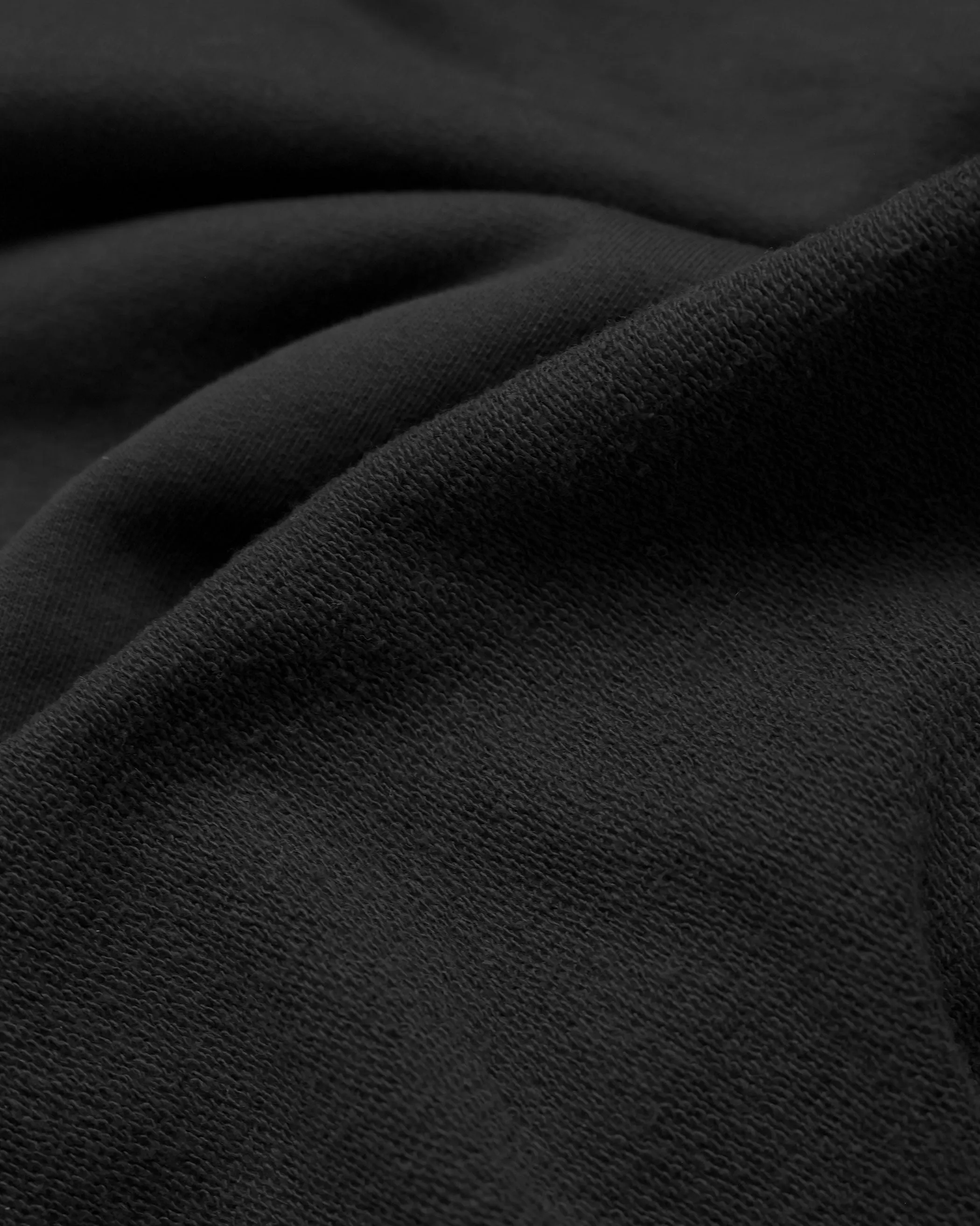 Relaxed French Terry Sweatpant Black