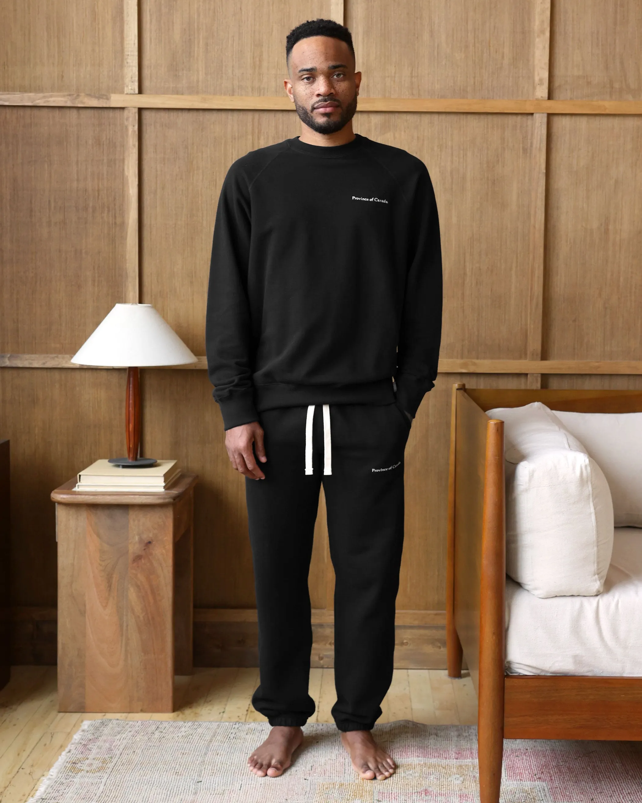 Relaxed French Terry Sweatpant Black