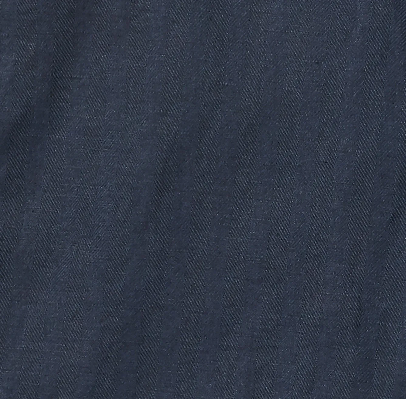 Rogers - Navy Herringbone Baird McNutt Linen Shorts
