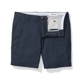 Rogers - Navy Herringbone Baird McNutt Linen Shorts