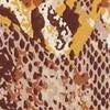 Snake-Print Midi Dress