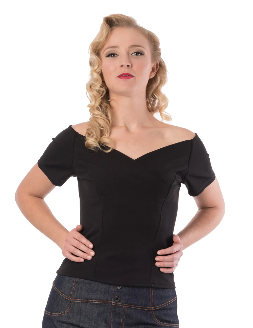 Steady Betty V-Neck Top