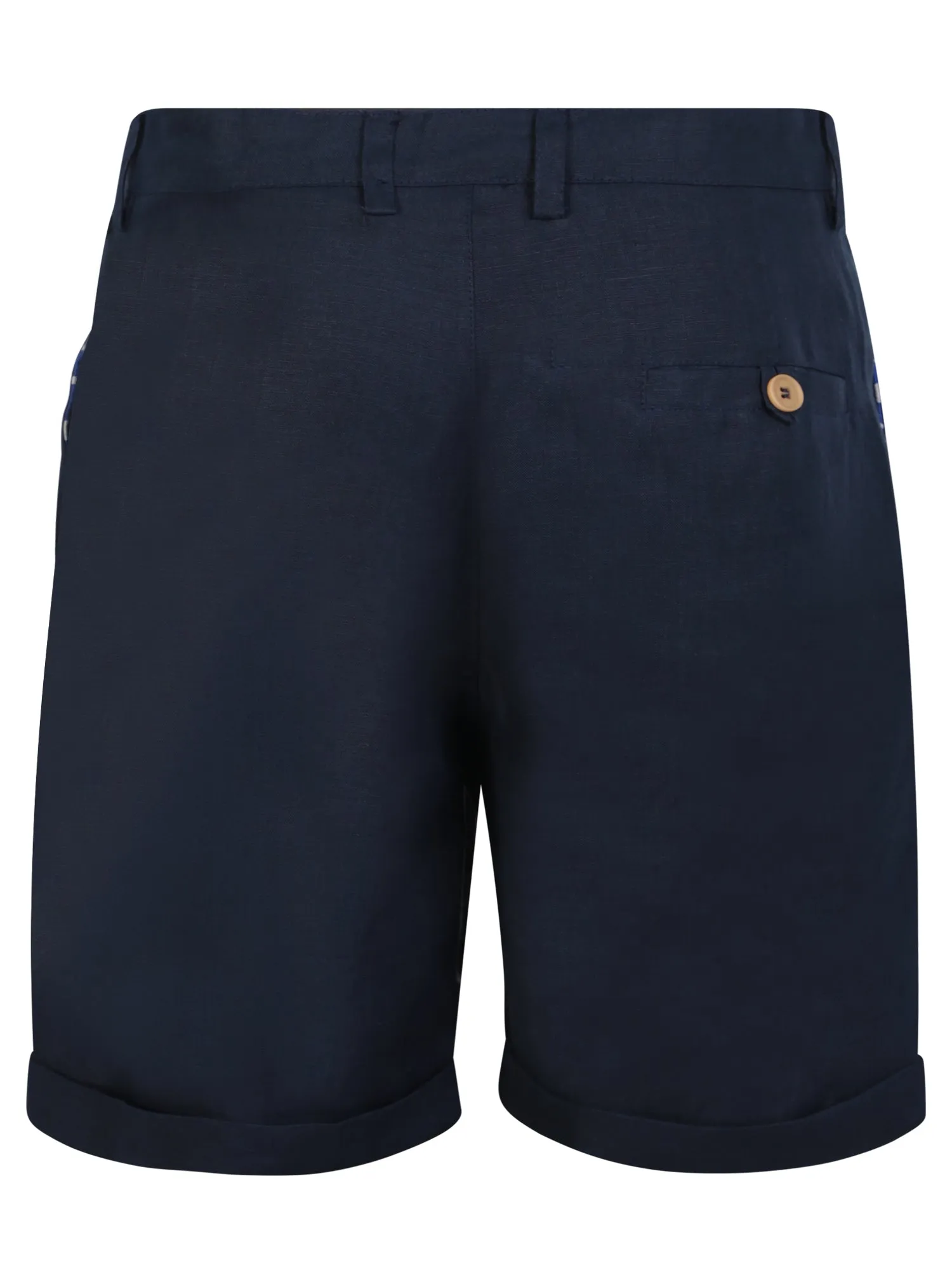 Stromboli linen black shorts
