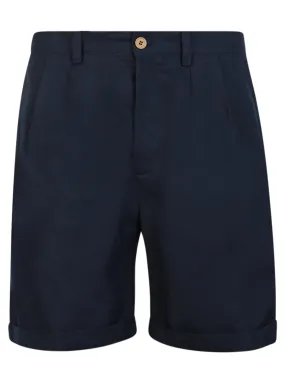 Stromboli linen black shorts
