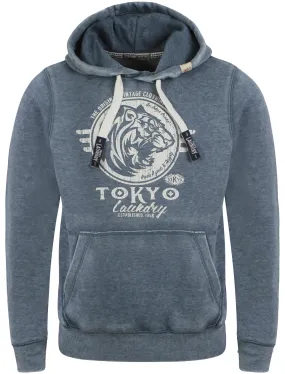 Tokyo Laundry Vermont navy hoodie