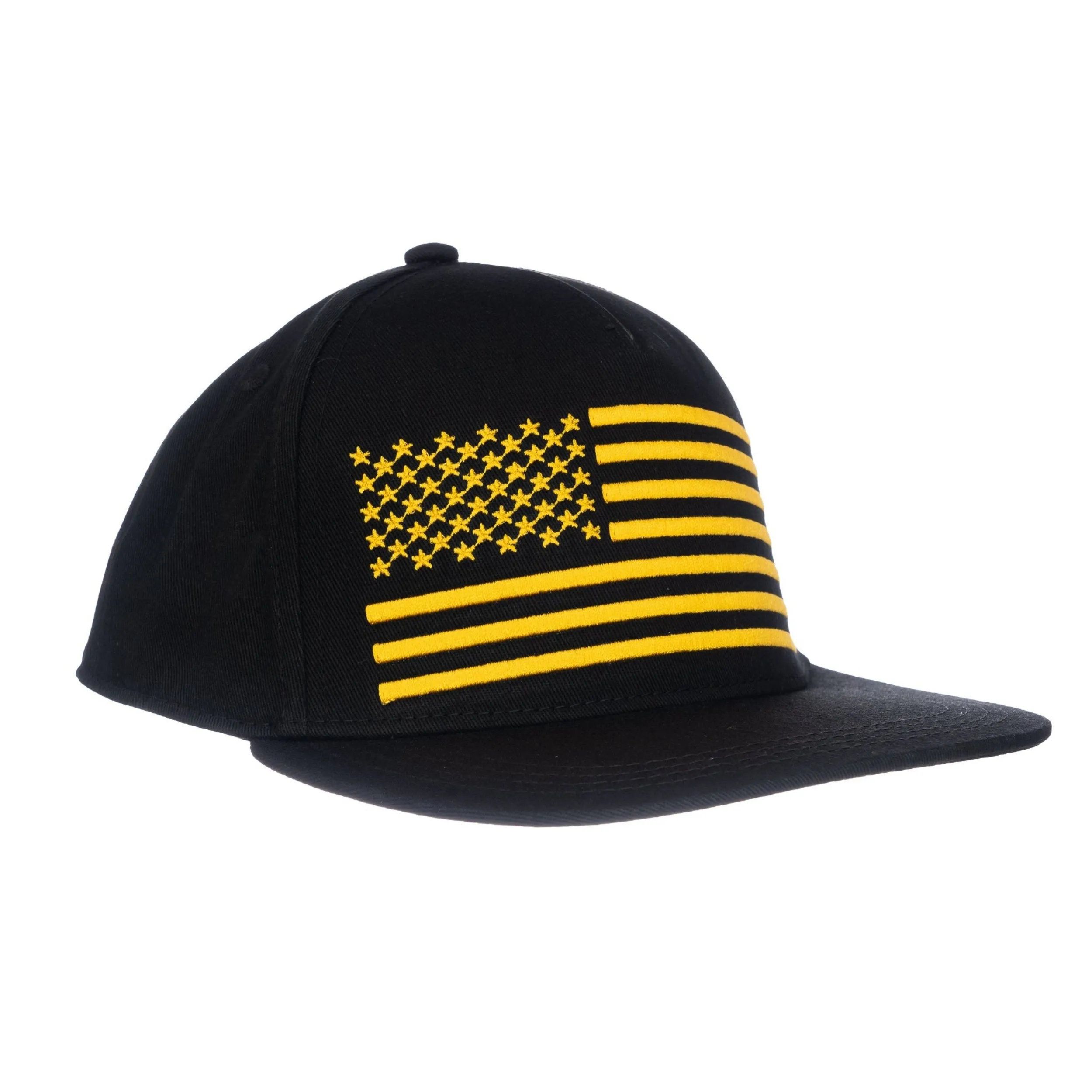 USA Gold Flag Trucker Hat