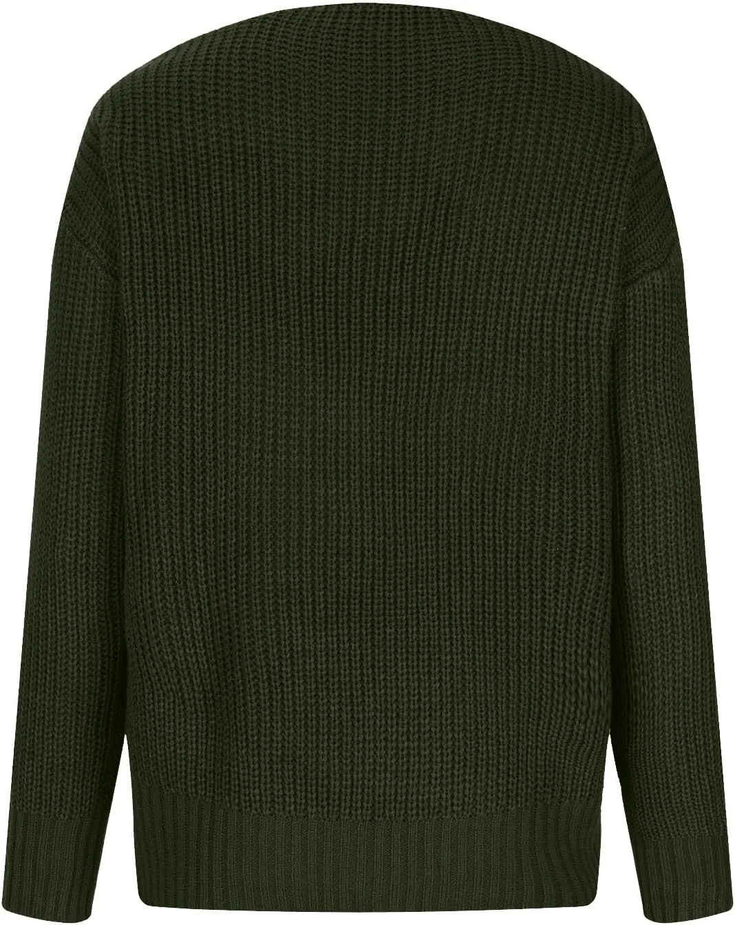 Womens Cable Knit Sweaters V Neck Sweater Tops Dressy Casual Long Sleeve Shirt 2024 Fall Winter Fashion Outfits S-3XL
