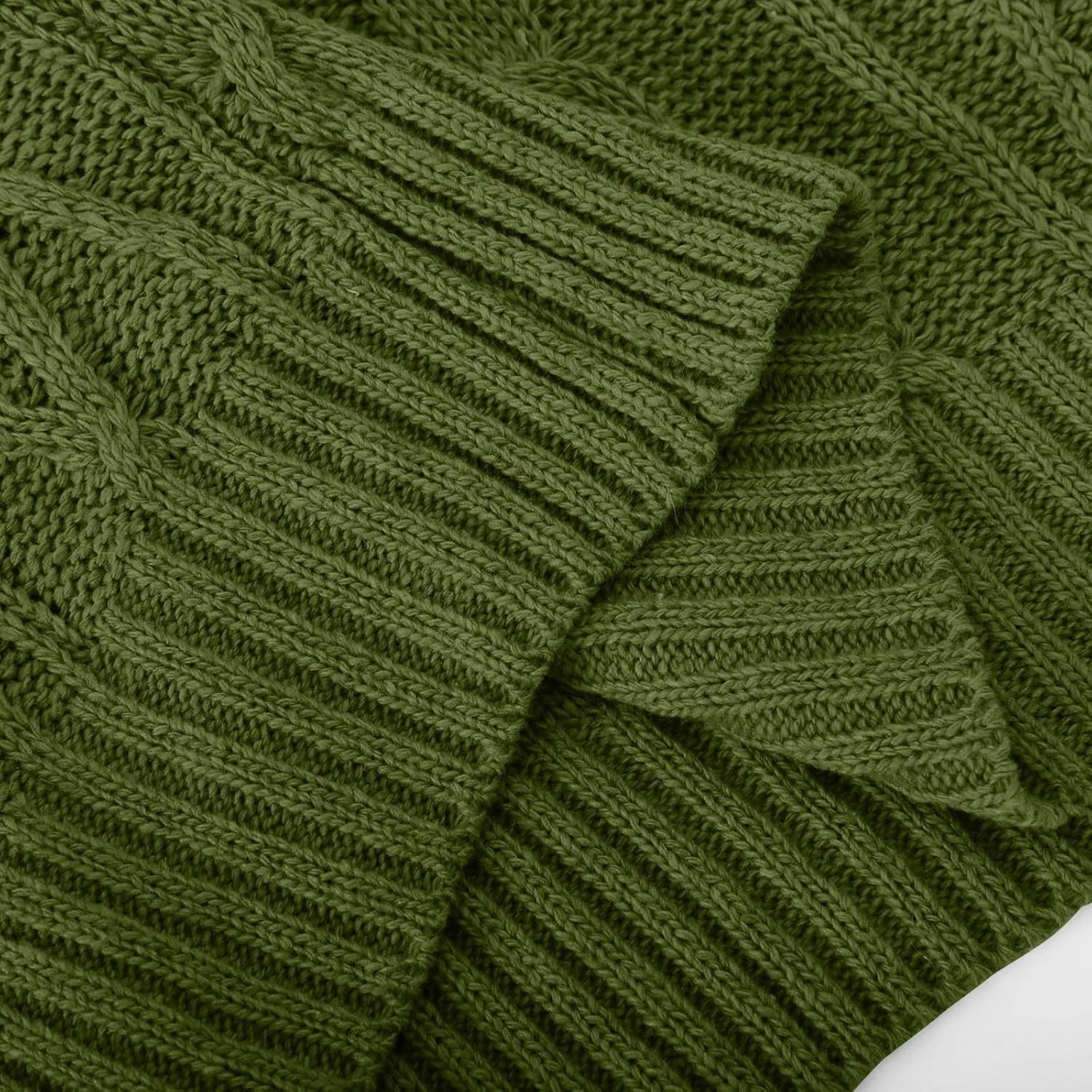 Women's Hooded Open Front Cardigan Cable Knit Hoodie Sweaters Solid Chunky Long Sweater Coats Ladies Fashion Knitwear