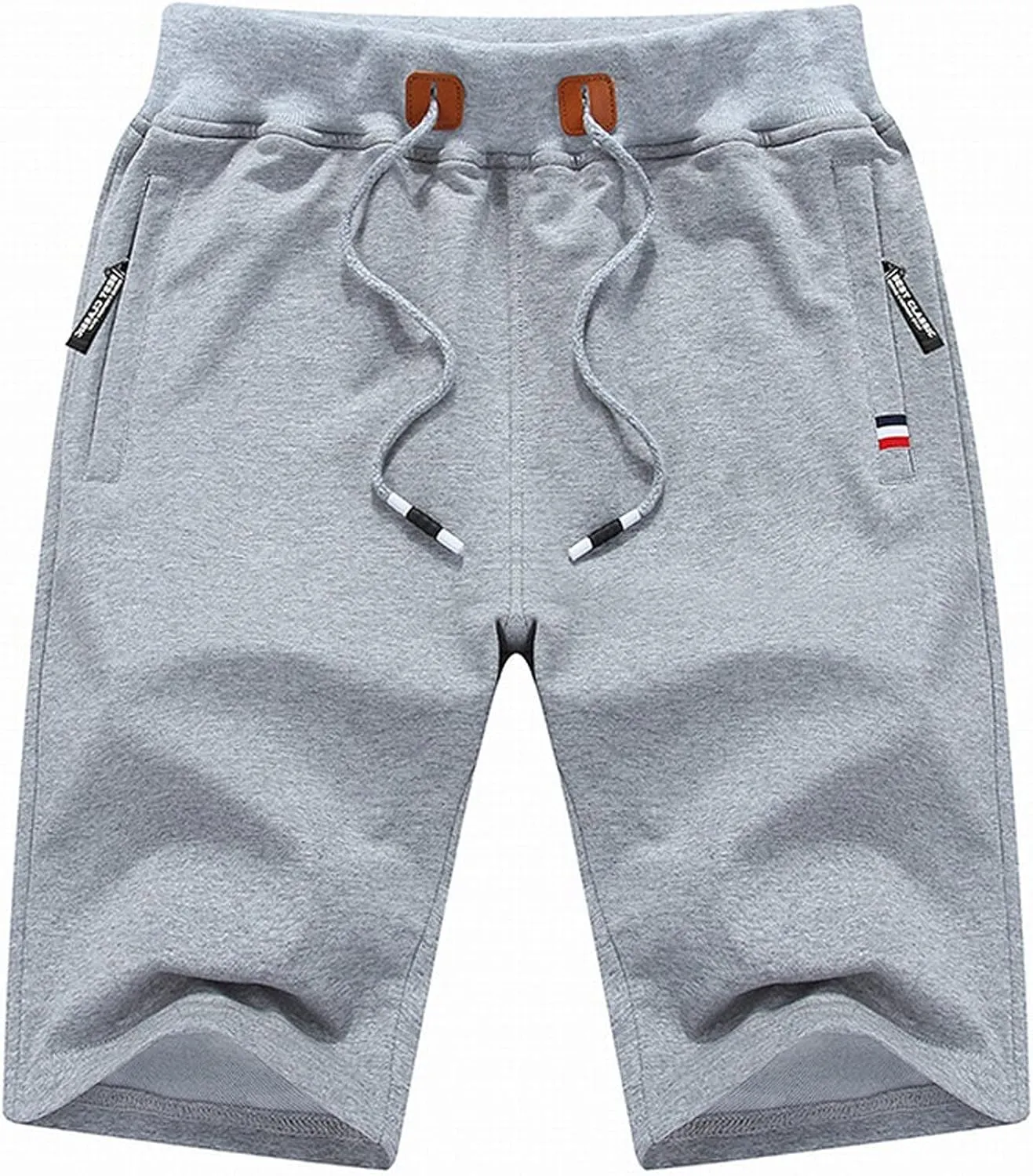 XUETON Mens Casual Lounge Shorts Fashion Comfy French Terry Cotton Shorts Workout Athletic Training Gym Shorts Summer Beach